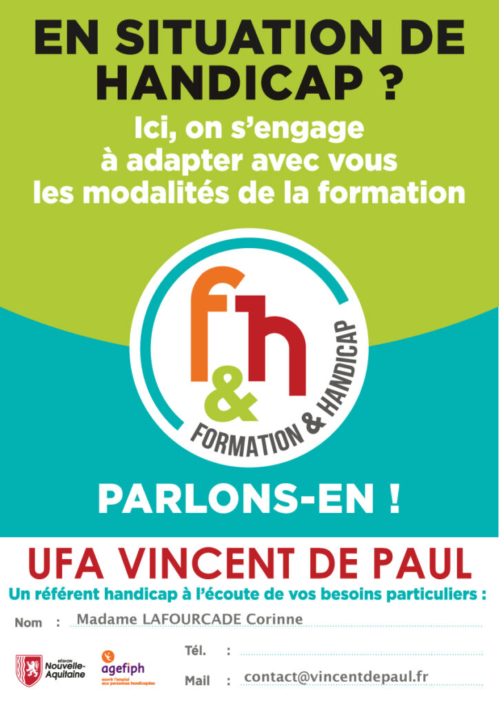 Référent handicap - Ensemble Scolaire Privé Vincent de Paul