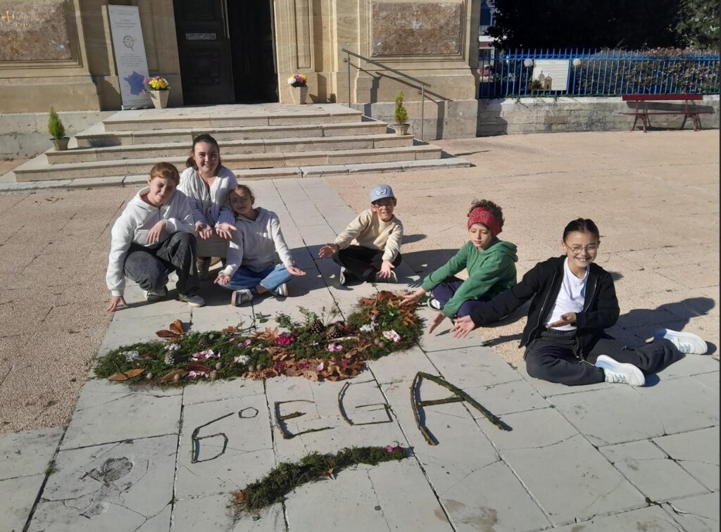 land art oeuvre du berceau